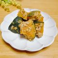 ルパンのかあさん☆彡's cooksnap of when they made レンジで簡単☆ご飯のお供に無限かぼちゃ。.