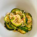 azbjbn's cooksnap of when they made やみつき♡ズッキーニサラダ.