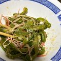 kbmm's cooksnap of when they made レンジ３分ピーマンカニカマ胡麻マヨサラダ.