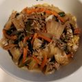 クックECV9QY☆'s cooksnap of when they made 小松菜と春雨のひき肉炒め煮.