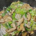 クックM96XDX☆'s cooksnap of when they made 温まる！熱々あんかけきのこ蕎麦.