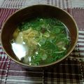 ﾁｲﾁｬﾝﾏﾏ's cooksnap of when they made しめじのかき玉汁.