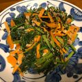 すみっコ歯ブラシ's cooksnap of when they made 絶対おいしい人参の葉、ツナマヨ醤油あじ.