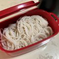 papikun's cooksnap of when they made セリアのランチボックスでそうめん弁当.
