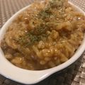 ONE★MAYU★'s cooksnap of when they made レンジで簡単！！カレーチーズリゾット！！.