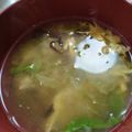 あゆたっくん's cooksnap of when they made きくらげとレタスの味噌汁.