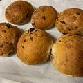 今市らぶ's cooksnap of when they made 翌日もふわふわ☆びっくり食感のぶどうパン.