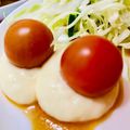 U☆kaoru's cooksnap of when they made プチトマトの転がり防止(*^m^*).