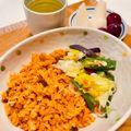 tyuya's cooksnap of when they made 煮込みハンバーグリメイク☆ピリ辛ペンネ.