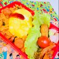 YU-ZEN's cooksnap of when they made お弁当に♡レンジで1分！ミニオムレツ.