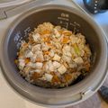 mikichi's cooksnap of when they made リメイク！角煮の煮汁で炊き込みご飯☆.