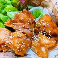 ❤️かわだん❤️'s cooksnap of when they made 子どもも絶賛！甘辛ダレの胡麻鶏もも.