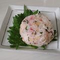 ぱふ's cooksnap of when they made 大葉しらす梅のおにぎり.