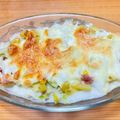 お都水's cooksnap of when they made 冬に食べたい!!白菜のマカロニグラタン.
