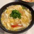 yum＊chim's cooksnap of when they made ✜豆腐とカニカマの中華風卵とじ✜.