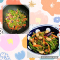 ♪としクック♪'s cooksnap of when they made ピーマンと人参とお豆の炒め物♪︎.