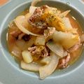 tsmitaka's cooksnap of when they made 玉ねぎ セロリ 白菜 豚の ケチャスープ.