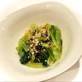 悠LOVE航's cooksnap of when they made レンジで簡単♪小松菜のおひたし.