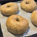 さくら's cooksnap of when they made アールグレイとホワイトチョコのベーグル.