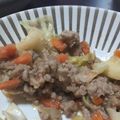 みっきー's cooksnap of when they made 大皿で❢ ひき肉とキャベツの甘味噌炒め.