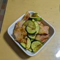 ラリー＆サラ's cooksnap of when they made ズッキーニとベーコンのバターコンソメ炒め.
