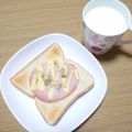 ﾋﾟﾛﾐ♡'s cooksnap of when they made 朝食に☆ハムマヨトースト.