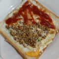 クックYUZ386☆'s cooksnap of when they made 食パン1枚＋ワンパン de 韓国トースト.