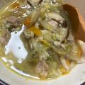 るーとＫ's cooksnap of when they made セブンみたいな☆生姜香るもち麦スープ.