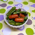 まこさんど's cooksnap of when they made 簡単♡ししとうとウインナー炒めたやつ♡.