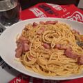 ひ魔神の食卓's cooksnap of when they made 息子へ捧ぐ☆濃厚カルボナーラ.
