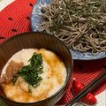 マルんちの丸顔's cooksnap of when they made 梅干しとろろ♬.