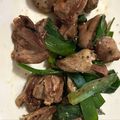 ゆなちゃん318's cooksnap of when they made 鶏 ハツ 焼き鳥屋さん風.