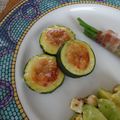 melmarilyn's cooksnap of when they made 簡単！ズッキーニのマヨ味噌チーズ.