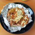 ☽月光's cooksnap of when they made カレーチーズトースト★リメイク.