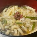 ★なみ☆'s cooksnap of when they made 風邪っぴきさんにあったか梅おろしうどん.