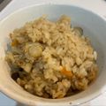 ♡新米mama♡'s cooksnap of when they made ホタテの醤油バター炊き込みご飯.