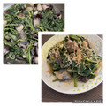 しゅい6's cooksnap of when they made 簡単★ほうれん草と茄子のおひたし.