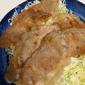 Qth66's cooksnap of when they made 「カンタン酢™」１本で豚のしょうが焼き.