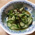 LOVEのこ's cooksnap of when they made きゅうり（orかぶ）塩昆布の漬物.