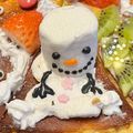 アンモ's cooksnap of when they made クリスマス♡とろけるスノーマンクッキー.