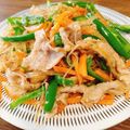 あっちゃんキッチン♪'s cooksnap of when they made 豚こまとピーマンの中華春雨炒め.