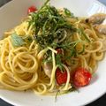 クックミッコ☆'s cooksnap of when they made あさりと大葉のパスタ.