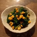 クックL8U9HI☆'s cooksnap of when they made ✿ホウレン草とコーンのバター醤油味.
