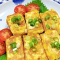 みっちゃん❇️68's cooksnap of when they made 玉子を着たお豆腐❤(豆腐の卵衣焼き).