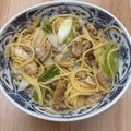 ディアンシー's cooksnap of when they made アサリときのこの和風スパゲティ.