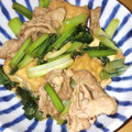yottan312's cooksnap of when they made 厚揚げと豚肉、小松菜のうま煮.