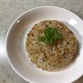 Ruriluru's cooksnap of when they made ふりかけ　混ぜご飯　チャーハン風.