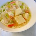 YU-ZEN's cooksnap of when they made ◆我が家の定番◆カニ？？あんかけ豆腐.