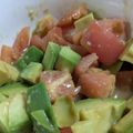 ゆうりママ's cooksnap of when they made トマトとアボカドのわさび醤油和え.