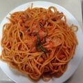 宮っち's cooksnap of when they made 【基本】簡単絶品！喫茶店風ナポリタン.